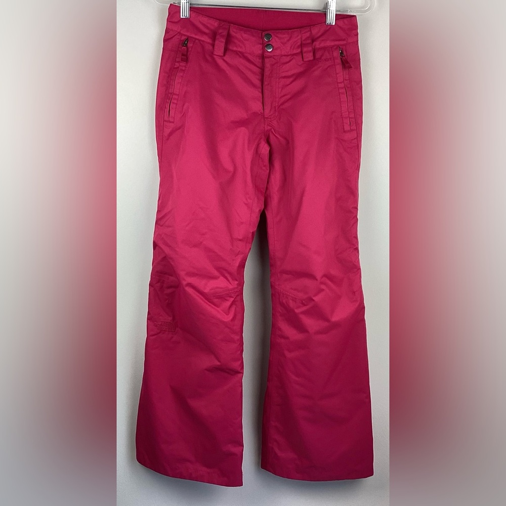 The North Face Women’s Sally Ski Snow Pants in Cerise Pink | Small - Picture 2 of 16